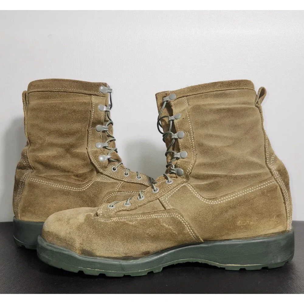 BELLEVILLE GoreTex Vibram Steel Toe Combat Flight Boot 1876986 Men Size 13.5W